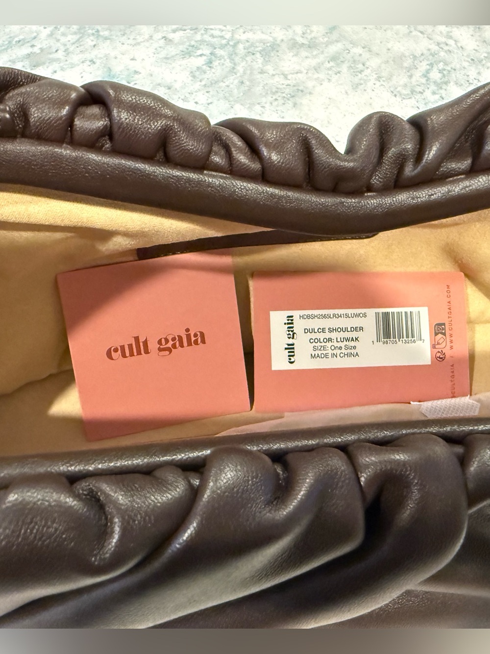 Cult Gaia Dulce Shoulder Bag in Luwak - Picture 2 of 6